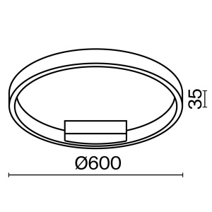 Потолочная люстра Maytoni Rim MOD058CL-L35BSK