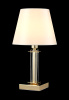 Настольная лампа Crystal Lux Nicolas NICOLAS LG1 GOLD/WHITE
