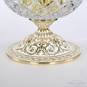 Настольная лампа Bohemia Ivele Crystal 5680L/20 GW Clear/M-1F