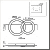 Потолочный светильник Lumion Ledio Pine 8023/80CL