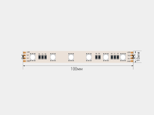 Светодиодная лента SWG PRO 5м IP20 SWG5PT60-24-14.4-WS2811RGB 00-00032669