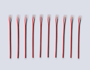 Соединитель гибкий односторонний Ambrella Light Illumination COB 12/24V для лент 8/10mm (2 конт.) (10шт. в комплекте) GS7375