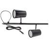 Торшер Uniel ULM-T600 2х6W/4500K/DIM BLACK UL-00010174