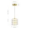 Подвесной светильник ST Luce Frittela SL6239.203.03