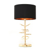 Настольная лампа Lumina Deco Milari LDT 5530 F.GD+BK