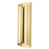 Настенный светильник Crystal Lux SELENE AP20 LED BRASS