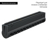 Трековый магнитный светильник Arlight MAG-VIBE-LASER-TURN-L209-12W Warm3000 (BK, 24 deg, 48V) 044427
