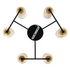 Потолочная люстра Arte Lamp Leo A7027PL-6BK