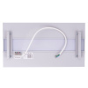 Светодиодная панель Uniel UL-00012594 ULO-K16B 2x16W/4000K/L50 5W/RGB IP44 LIGHT GREY