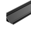 Алюминиевый профиль Arlight SL-KANT-H20-2000 BLACK 049016