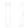 Ландшафтный светильник Elektrostandard DORS 35163/F черный 4690389219313 a072078