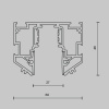 Магнитный встраиваемый шинопровод Maytoni Busbar trunkings Exility TRX034-SCH-423B