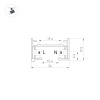 Шинопровод Arlight LGD-2TR-TRACK-2000-WH-M 022773