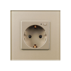 Розетка электрическая с Zigbee управлением Arlight SCT-OMALI-EUZB1-PL-GD (240V, 16A, Zigbee) 050218