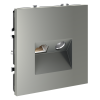 Розетка телевизионная встраиваемая Voltum S70 TV+RJ45 кат. 6, (сталь) VLS060705