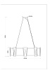Подвесная люстра Arte Lamp Grato A4079LM-8CC