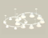 Комплект подвесного светильника Ambrella Light Techno Ring XR92211101 (A9221, A9226, C9241, C9236, N8140, N8112)