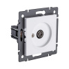 Розетка TV (папа), белый Kollinger REA-007WH для Aspekt, Eleganz, Reflex