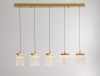 Подвесной светильник Delight Collection MD25020403-5B2 Satin gold