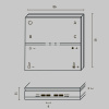 Беспроводная панель управления Maytoni Lighting control DRC035-Z-8-W