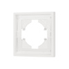 Рамка пластиковая на 1 пост Arlight FRM-TENDO-SFPL-1-WH 054645