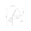 Бра TK Lighting 11087 CONO BRICK a070963