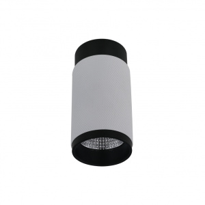 Накладной светильник iLedex Delta 1954-10W-3000K-36 BK+WH