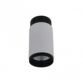Накладной светильник iLedex Delta 1954-10W-3000K-36 BK+WH