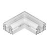 Соединитель для трека UNO под гарпун горизонтальный угловой Lightstar Uno Pro 509406