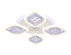 Потолочная светодиодная люстра Ambrella Light Acrylica Ice FA280