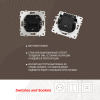 Выключатель одноклавишный Arte Milano SET06-1-30-1 white