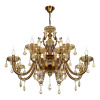 Подвесная люстра iLamp Asia 81069-8+4 BR