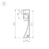 Профиль Arlight PLINTUS-H54-2000 BLACK 045433
