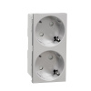 Розетка со шторками Schneider Electric Unica NU306630