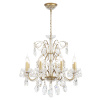 Подвесная люстра Crystal Lux ODELIS SP8 GOLD