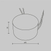 Блок питания Maytoni 12Вт DC23-40В IP54 Triac PSL-TR40-300mA