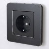 Рамка на 1 пост Werkel Platinum черный алюминий 4690389184420 W0012608