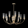 Люстра на штанге Crystal Lux SECRET SP10 GOLD