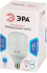 Лампа светодиодная Power Эра STD LED T140-65W-4000-E27/E40 65Вт колокол Б0071818