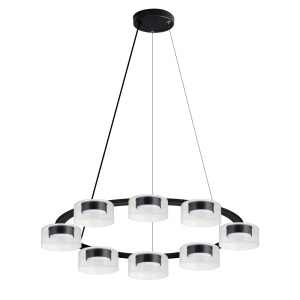 Подвесная люстра Arte Lamp Alius A8042SP-8BK