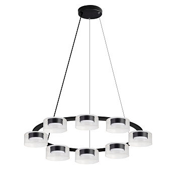 Подвесная люстра Arte Lamp Alius A8042SP-8BK
