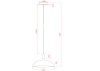 Подвесной светильник Arte Lamp Kayla A7099SP-1WH