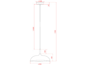 Подвесной светильник Arte Lamp Kayla A7099SP-1WH
