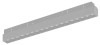 Трековый магнитный светильник iLedex Vision 4822-002-L350-18W-38DG-3000K-BK