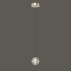 Подвесной светильник Delight Collection Frizzante MD23030088-1A nickel/clear