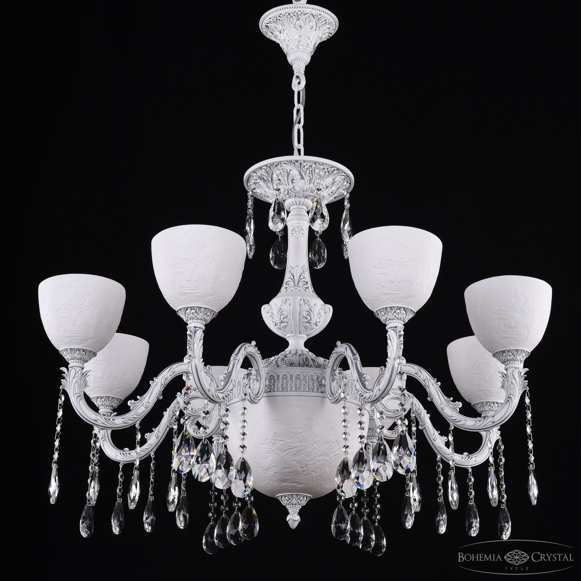 Подвесная люстра Bohemia Ivele Crystal AL79101P/8/250 A WMN P1 U Pair