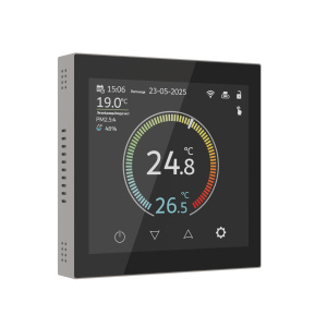 Умный сенсорный терморегулятор с LCD дисплеем Werkel 4690389218347 a071605