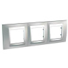 Рамка 3-постовая Schneider Electric Unica Top MGU66.006.010