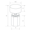 Диммер Arlight SR-NAVE-R24-BK (12-24V, 48-96W, M-FC) 046144