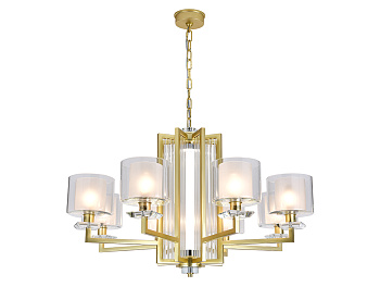 Подвесная люстра Newport 4408+1/C mat.gold М0071514
